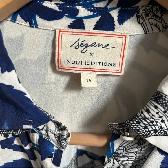 Rare Sézane x Inoui Editions Pierro Shirt - Picture 8 of 12